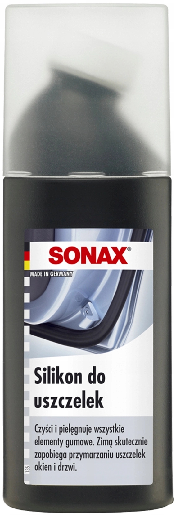 Image of SONAX Gummi Pflege Silikon do konserwacji uszczelek gumy 100ml