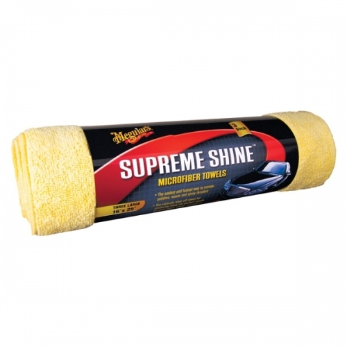 Image of Meguiar's Supreme Shine Microfiber Towel - Ręcznik z mikrofibry 3szt