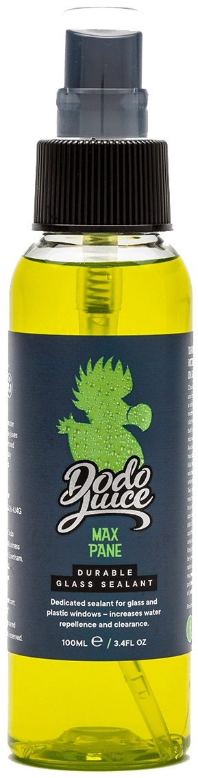 Image of Dodo Juice Max Pane – sealant do szyb, wysoka hydrofobowość 100ml