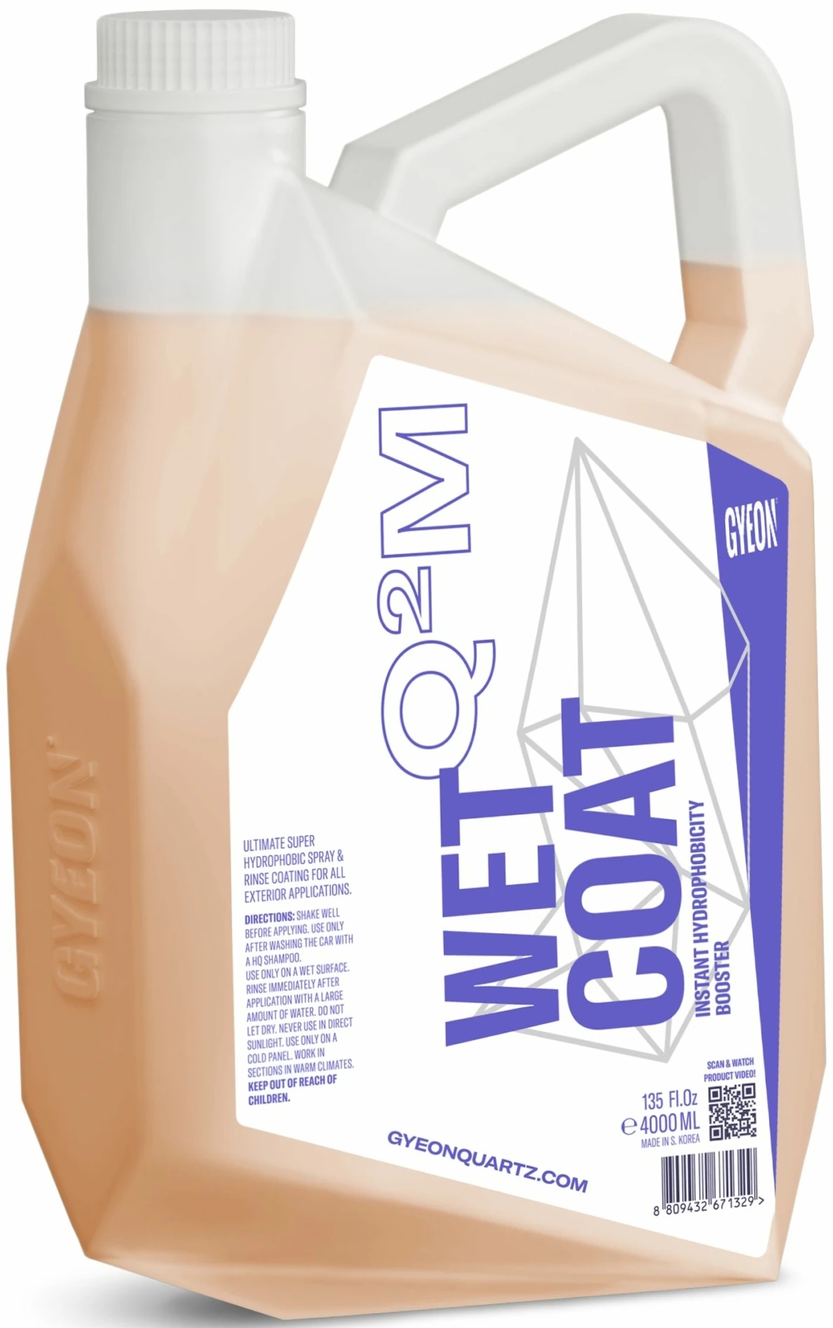 Image of Gyeon Q2M WetCoat – sealant aplikowany na mokry lakier 4L