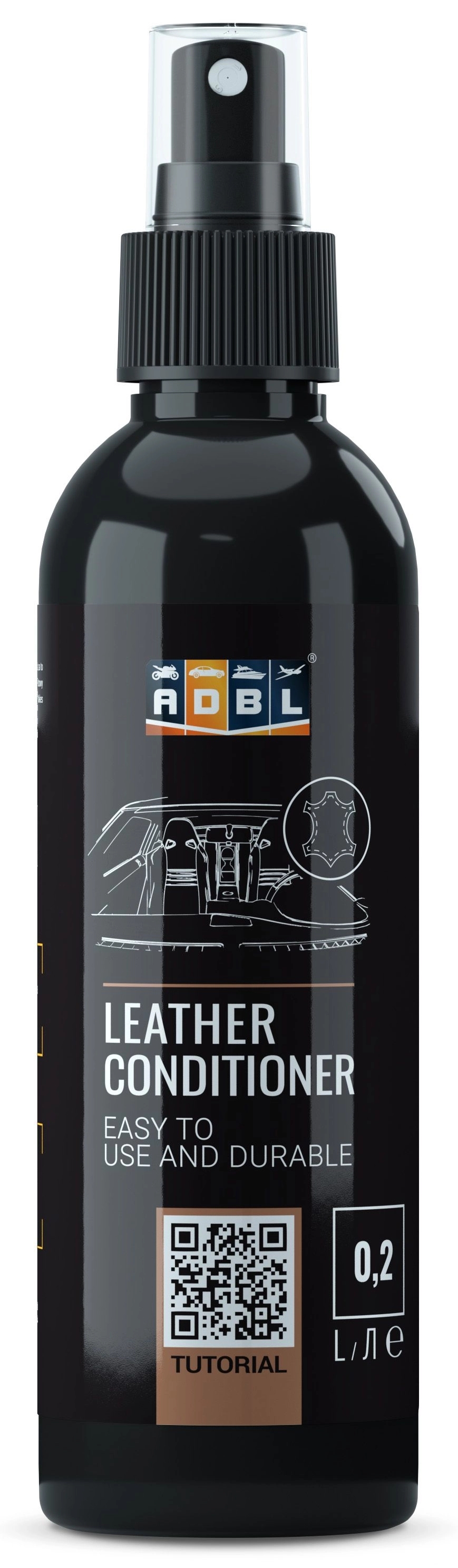 Image of ADBL Leather Conditioner – odżywia, zmiękcza i zabezpiecza skórę 200ml