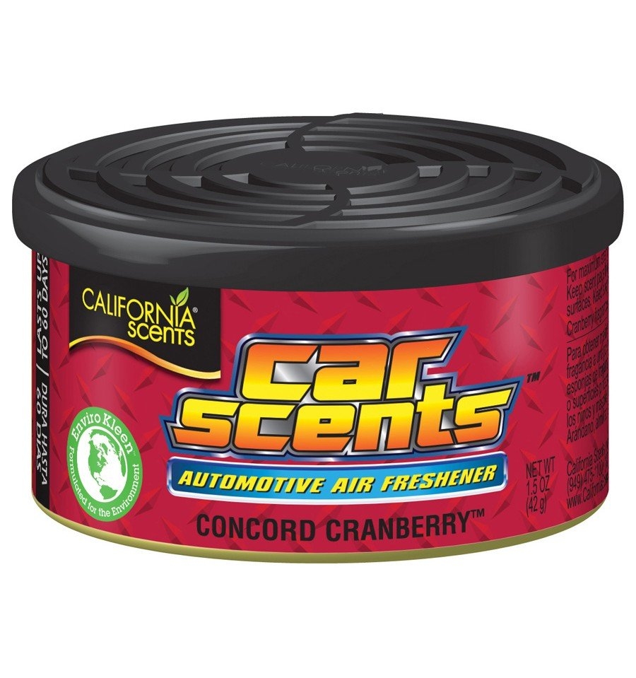 Image of California Scents puszka zapachowa do auta Cranberry - zapach żurawiny