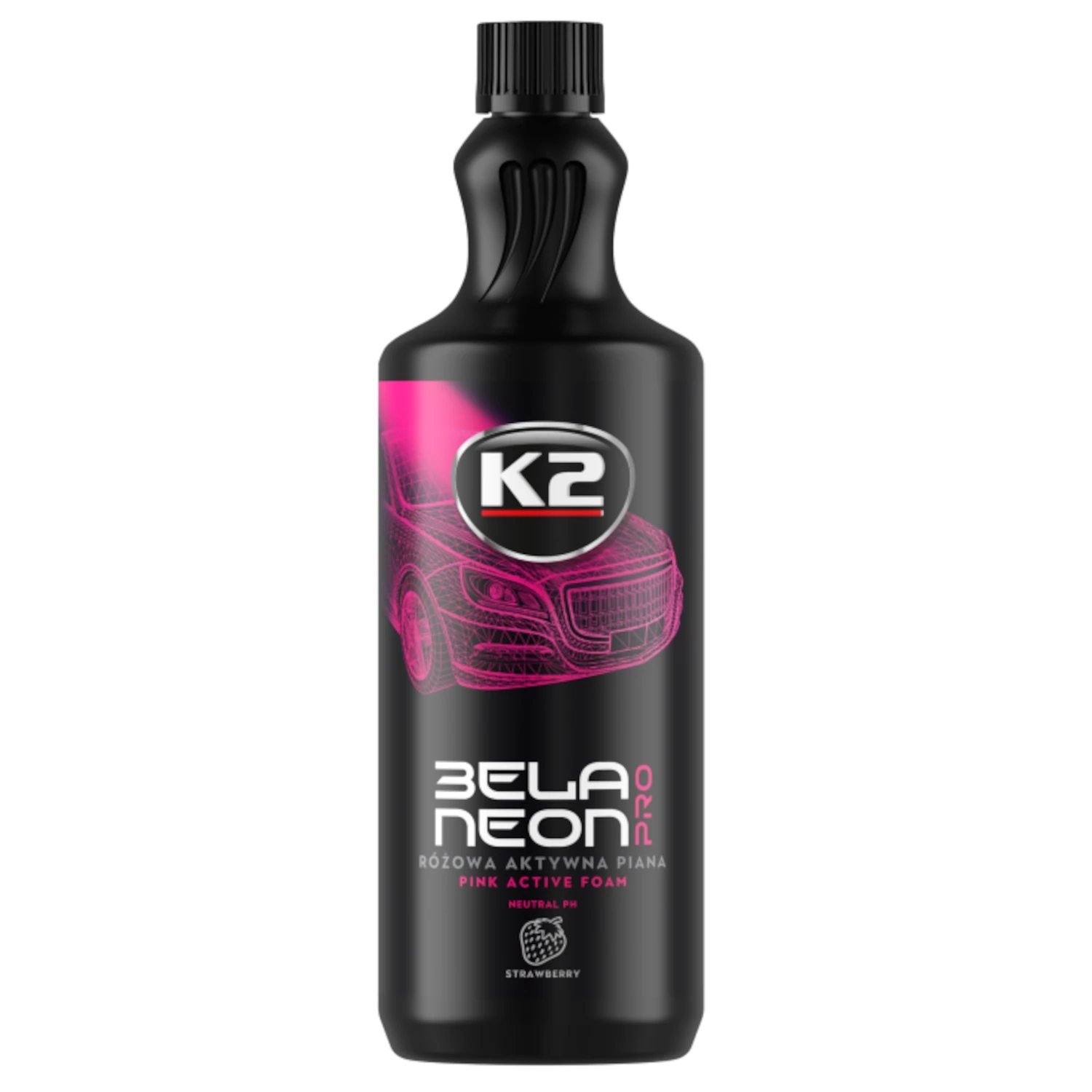 Image of K2 Bela PRO Neon - Różowa piana aktywna 1L