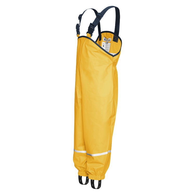 spodnie przeciwdeszczowe z podszewką, rozm. 86, żółte, playshoes