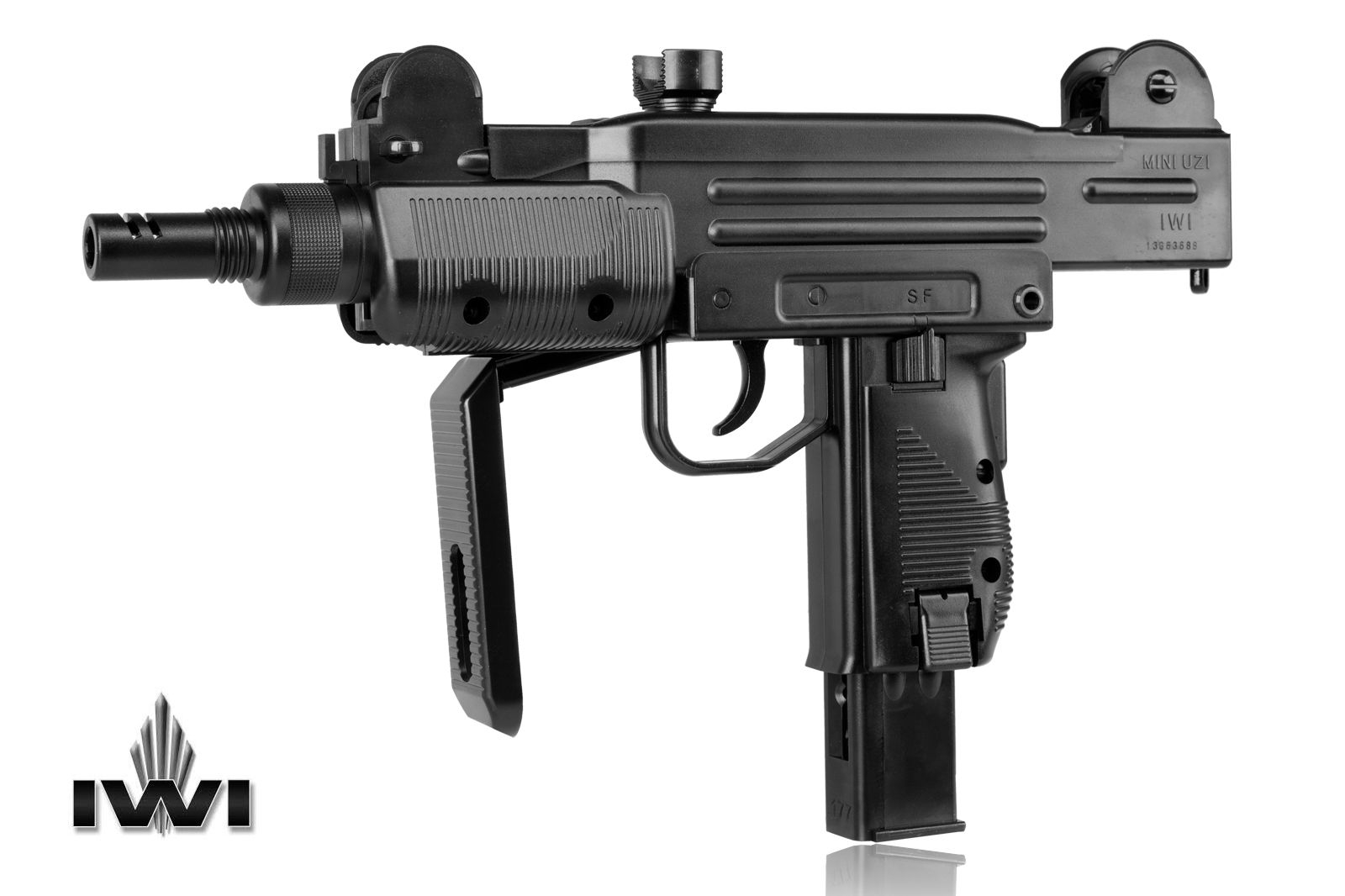 Image of Pistolet wiatrówka IWI MINI UZI (5.8141) 4,5 mm BB CO2