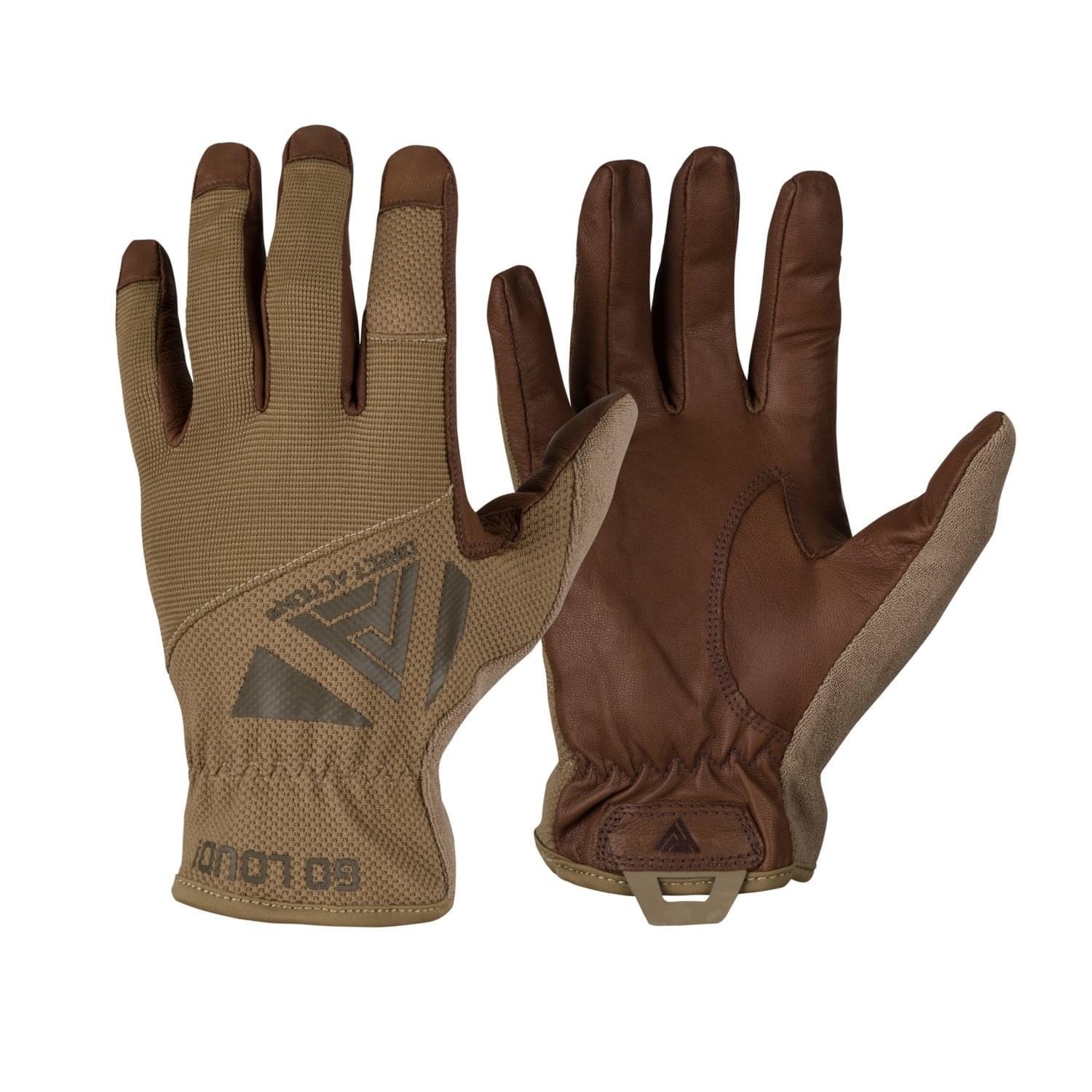 Image of Direct Action Light Gloves Leather Coyote Brown (GL-LGHT-GLT-CBR)