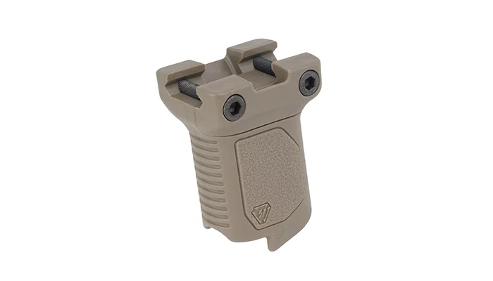 Image of Angled Vertical Grip - SI-AR-CMAG-RAIL-S-FDE - Strike Industries