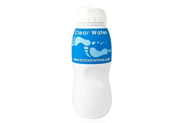 Image of Butelka na wodę z filtrem BCB Adventure Water Filtration Bottle - biała