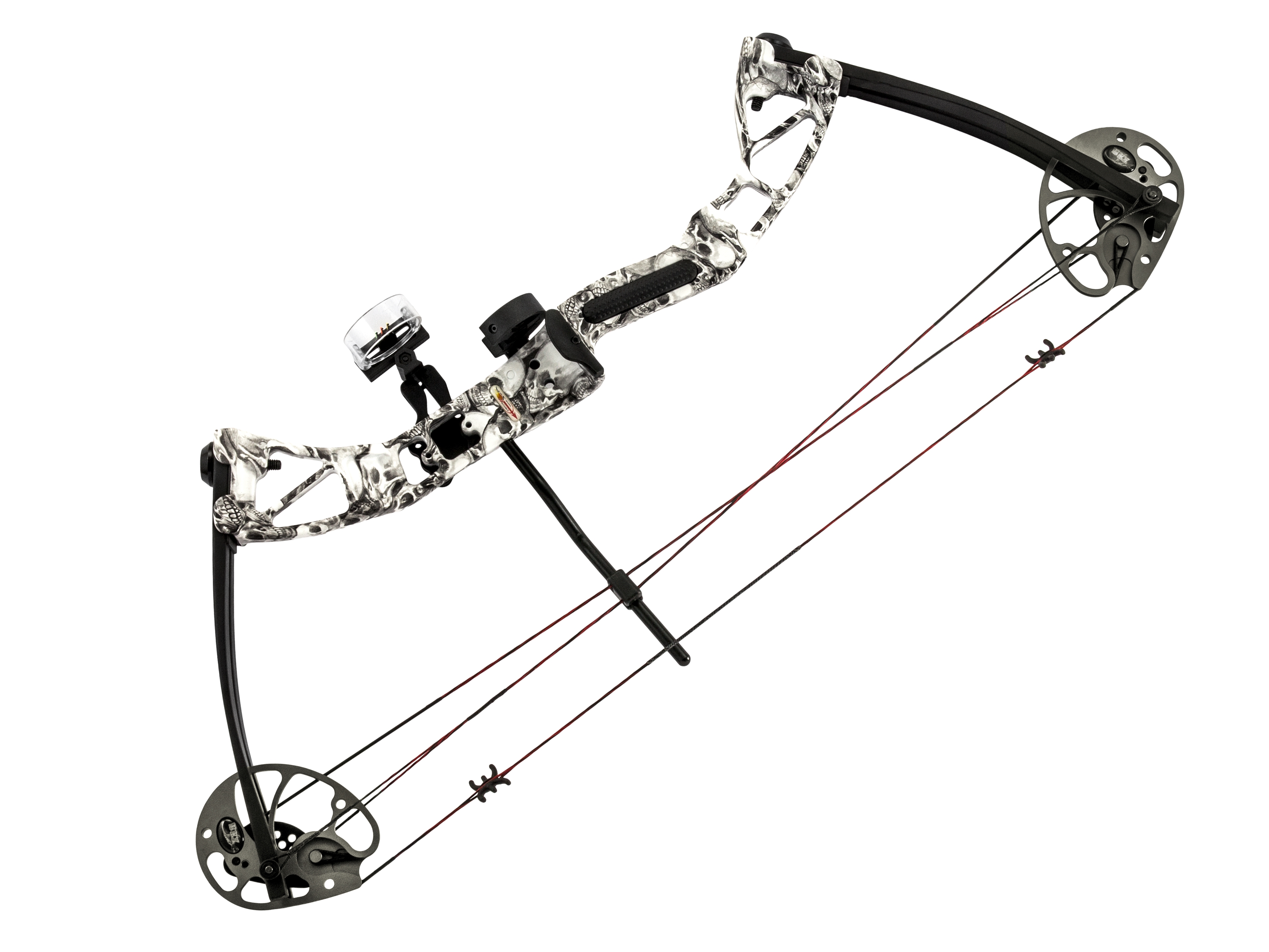Image of Łuk bloczkowy Poe Lang Ek Rex 28" skull camo 15-55 LBS (076-170)