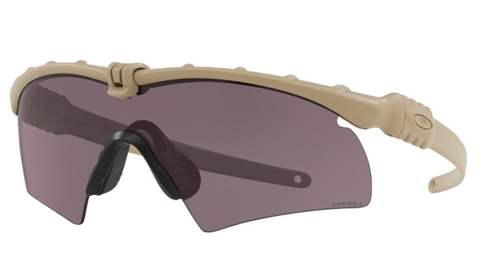 Image of Okulary Oakley SI Ballistic MFrame 3.0 Desert Tan - Prizm Grey - OO9146-3432