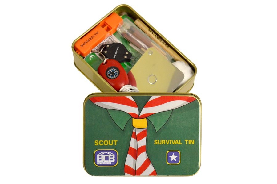 Image of Zestaw Survivalowy BCB Scout Survival Tin (CK010B)