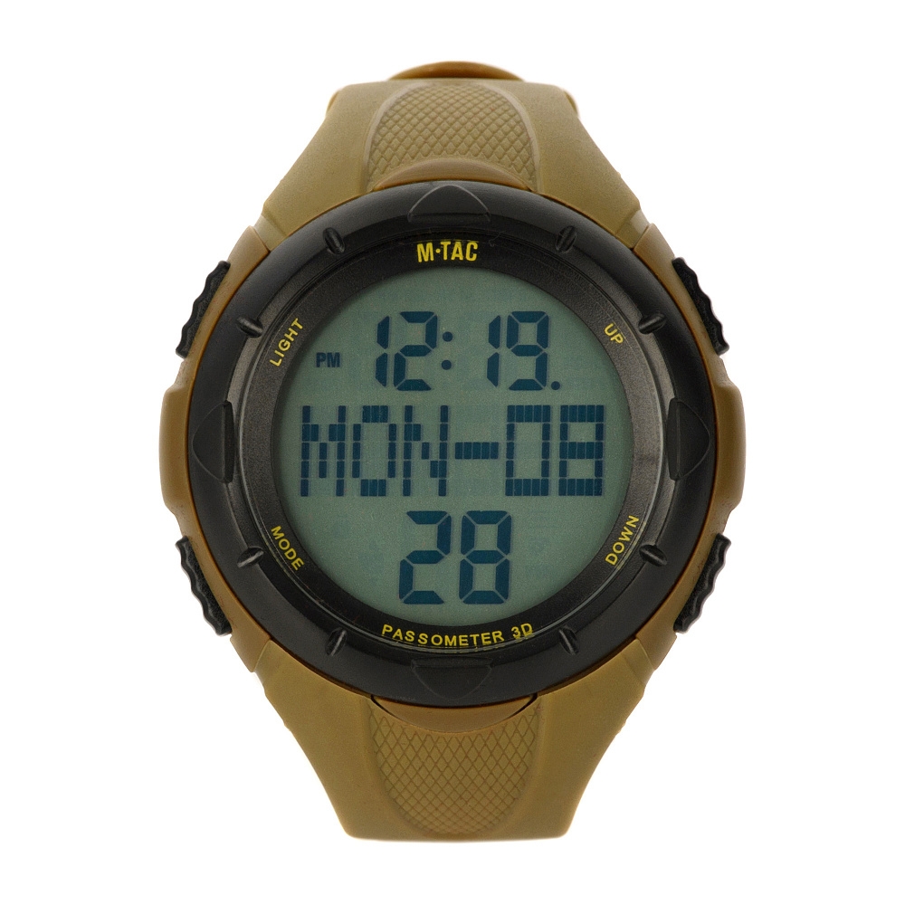 Image of Zegarek taktyczny z krokomierzem M-TAC Coyote (50001005)