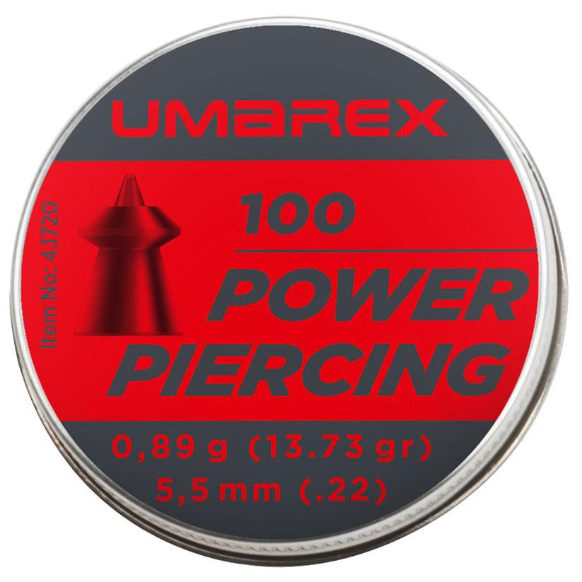 Image of Śrut 5,5 mm diabolo Umarex Power Piercing szpiczasty 100 szt. (4.1720)