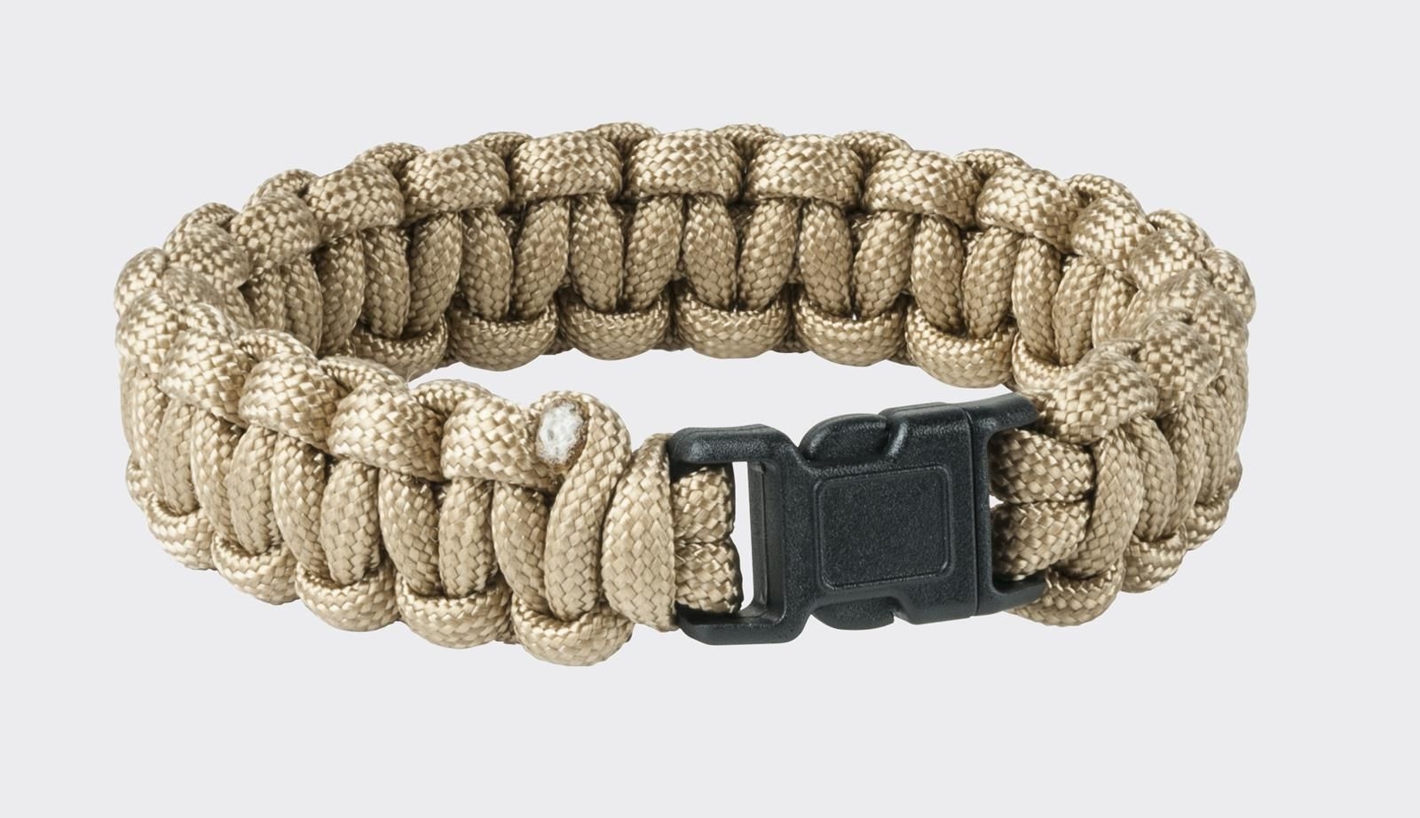 Image of Bransoletka Helikon Survival Bracelet Paracord Coyote