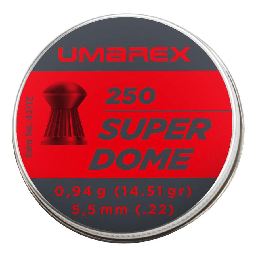 Image of Śrut 5,5 mm diabolo Umarex Superdome grzybek 250 szt. (4.1712)