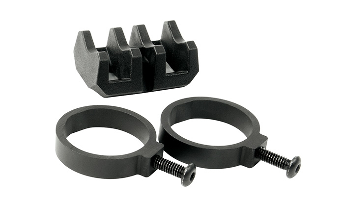 Image of Montaż Magpul Light Mount V-Block and Rings - MAG614-BLK