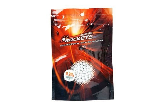 Image of Kulki ASG 6 mm 0,20g Rockets Professional 1000 szt. (ROC-16-002051)