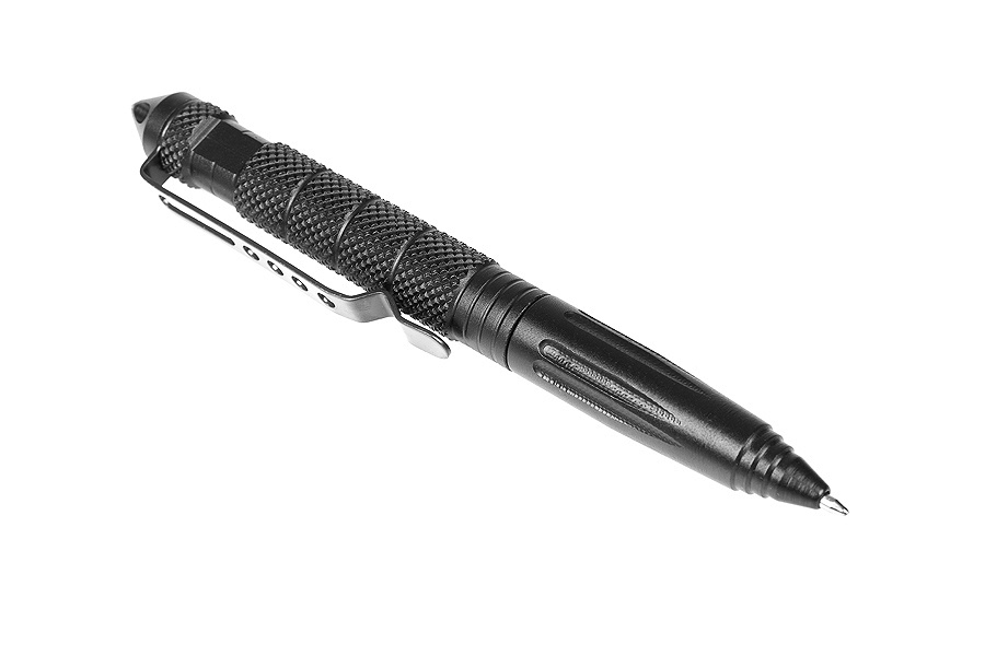 Image of 2x Długopis taktyczny GUARD Tactical Pen Kubotan ze zbijakiem do szyb (YC-008-BL)