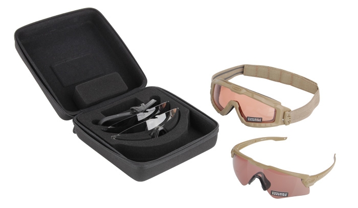 Image of Zestaw Oakley SI Ballistic M Frame Alpha Terrain Tan Operator Kit - Array