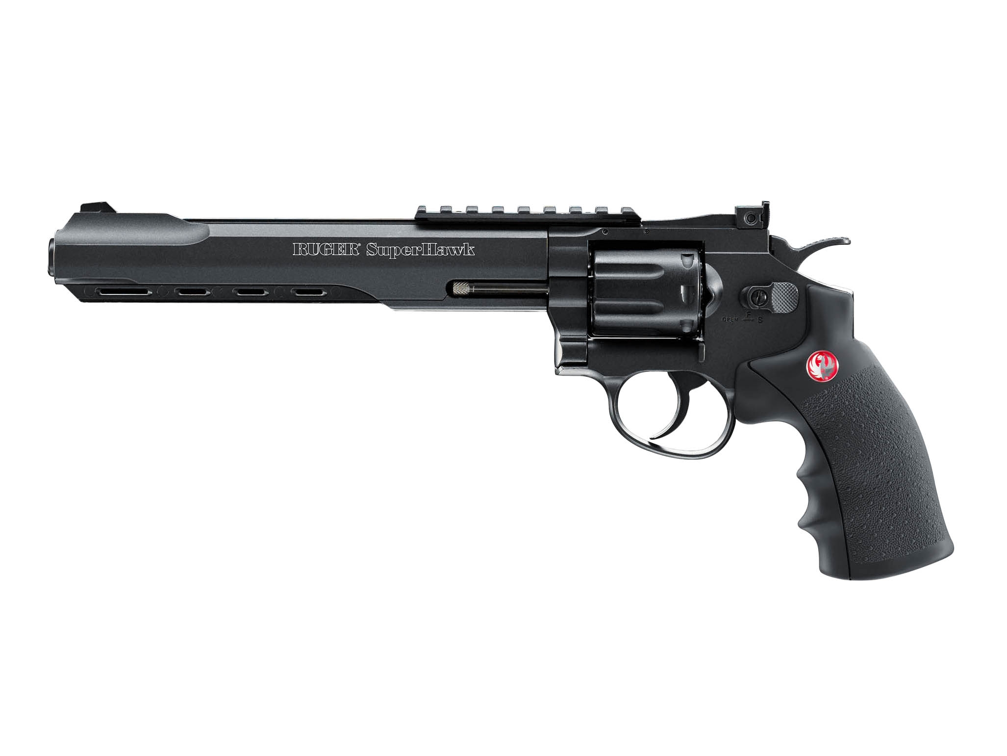 Image of Rewolwer ASG Ruger Superhawk 8" 6 mm czarny (2.5680)