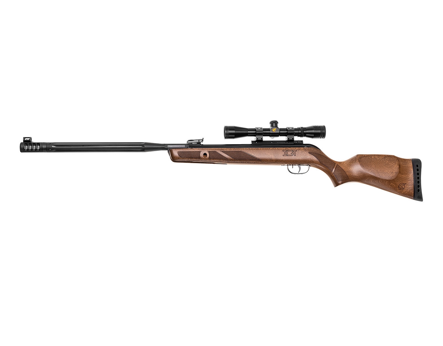 Image of Karabinek wiatrówka Gamo Hunter Maxxim IGT GASRAM 4,5mm 1-strz. +luneta 4x32 do17J (6110056-MIGT16J)