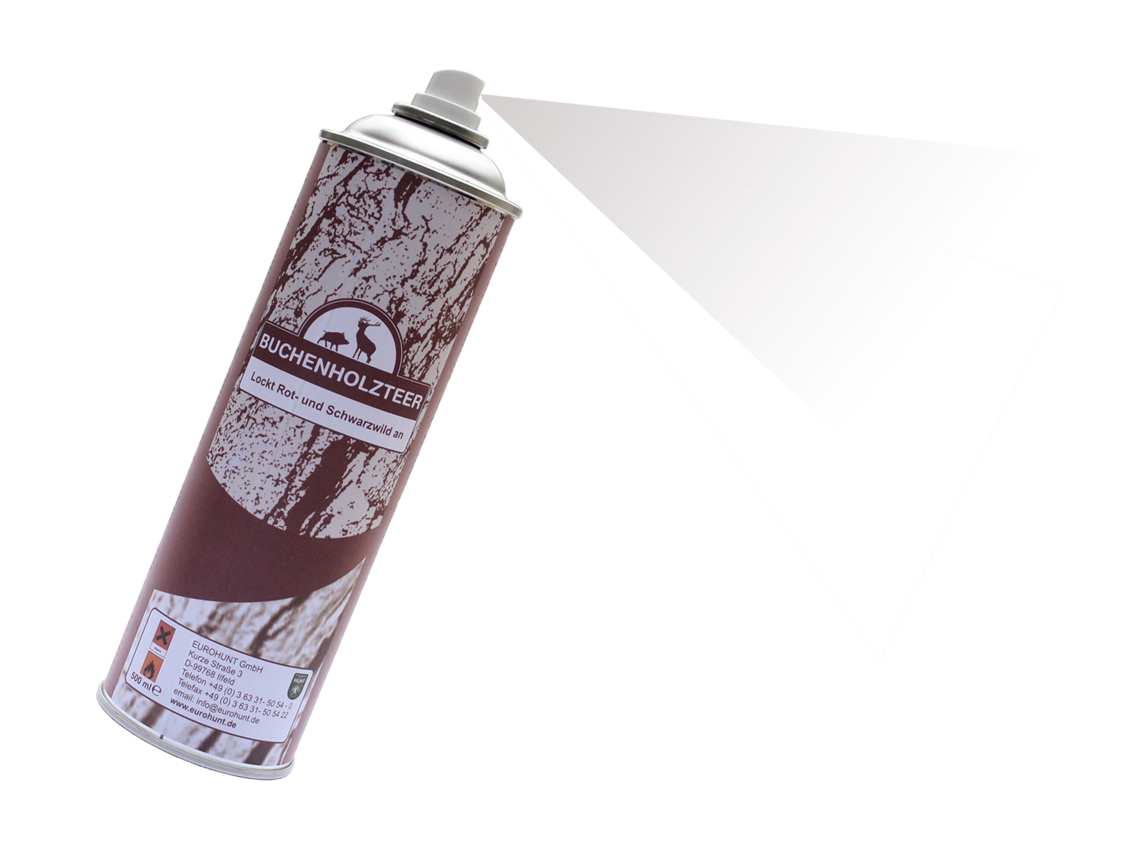 Image of Smoła bukowa Eurohunt 500 ml spray (EH-590257)