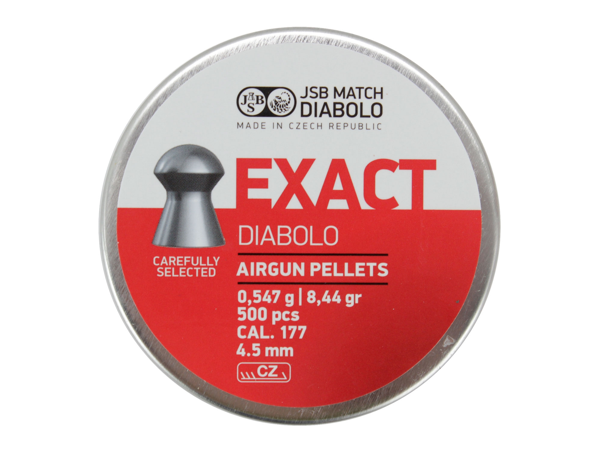 Image of Śrut 4,52 mm diabolo JSB Exact 500 (546237-500)