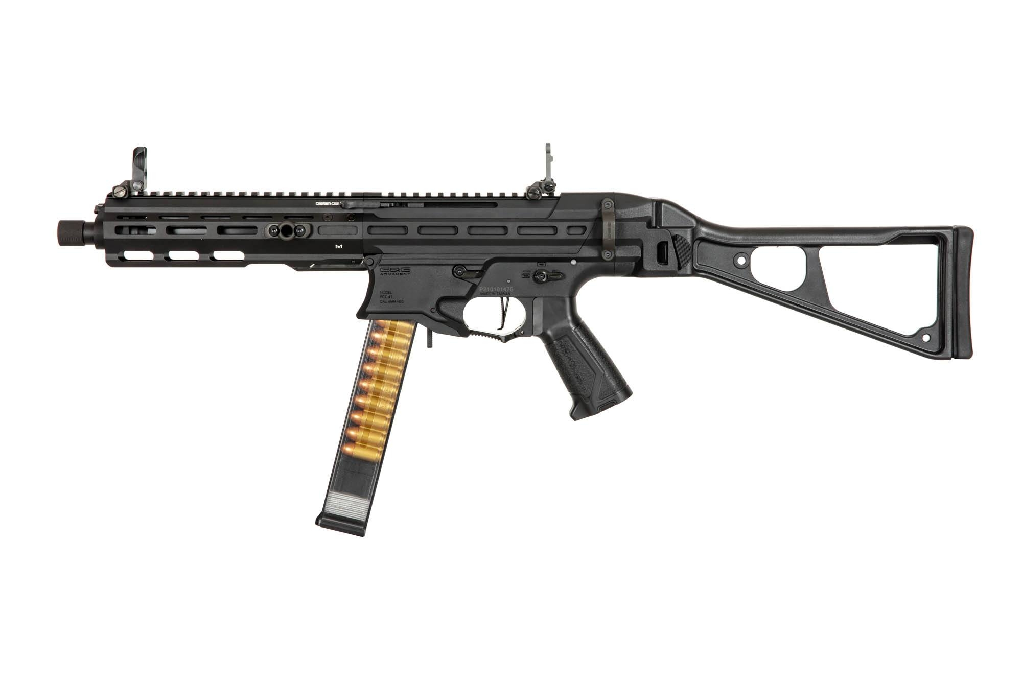 Image of Pistolet ASG maszynowy PCC45 - Czarna (GIG-01-031895)