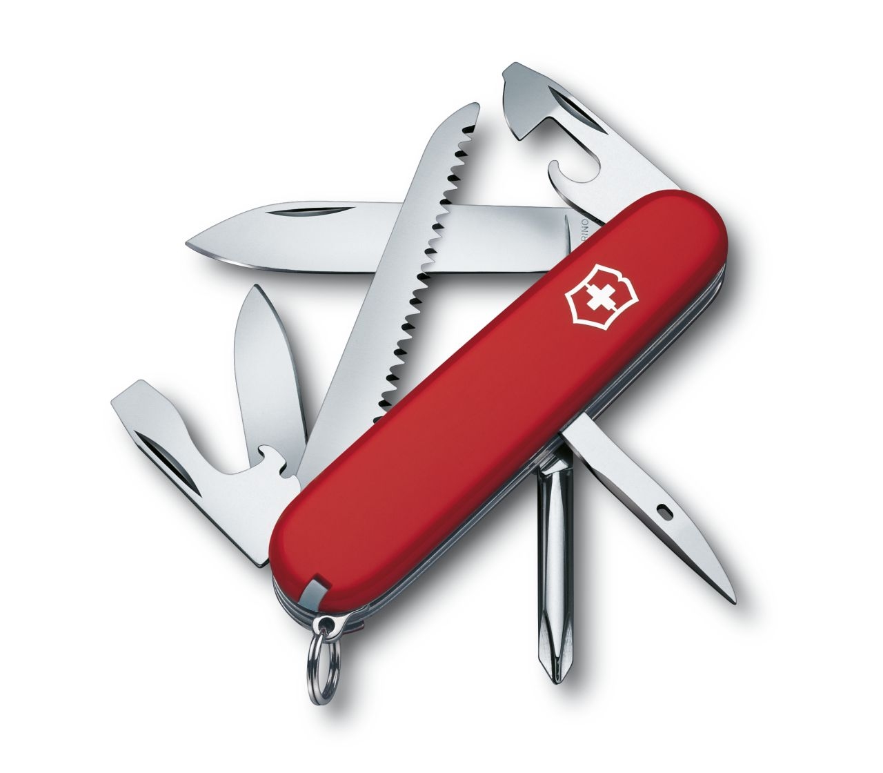 Image of Scyzoryk Victorinox Hiker, 13 funkcji, dł.91mm, czerwony (1.4613)