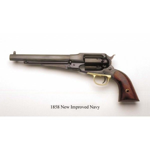 Image of Rewolwer New Navy 1858 "Remington" - kolor czarny 0112 (BCRU/1858 NEW NAVY 36)