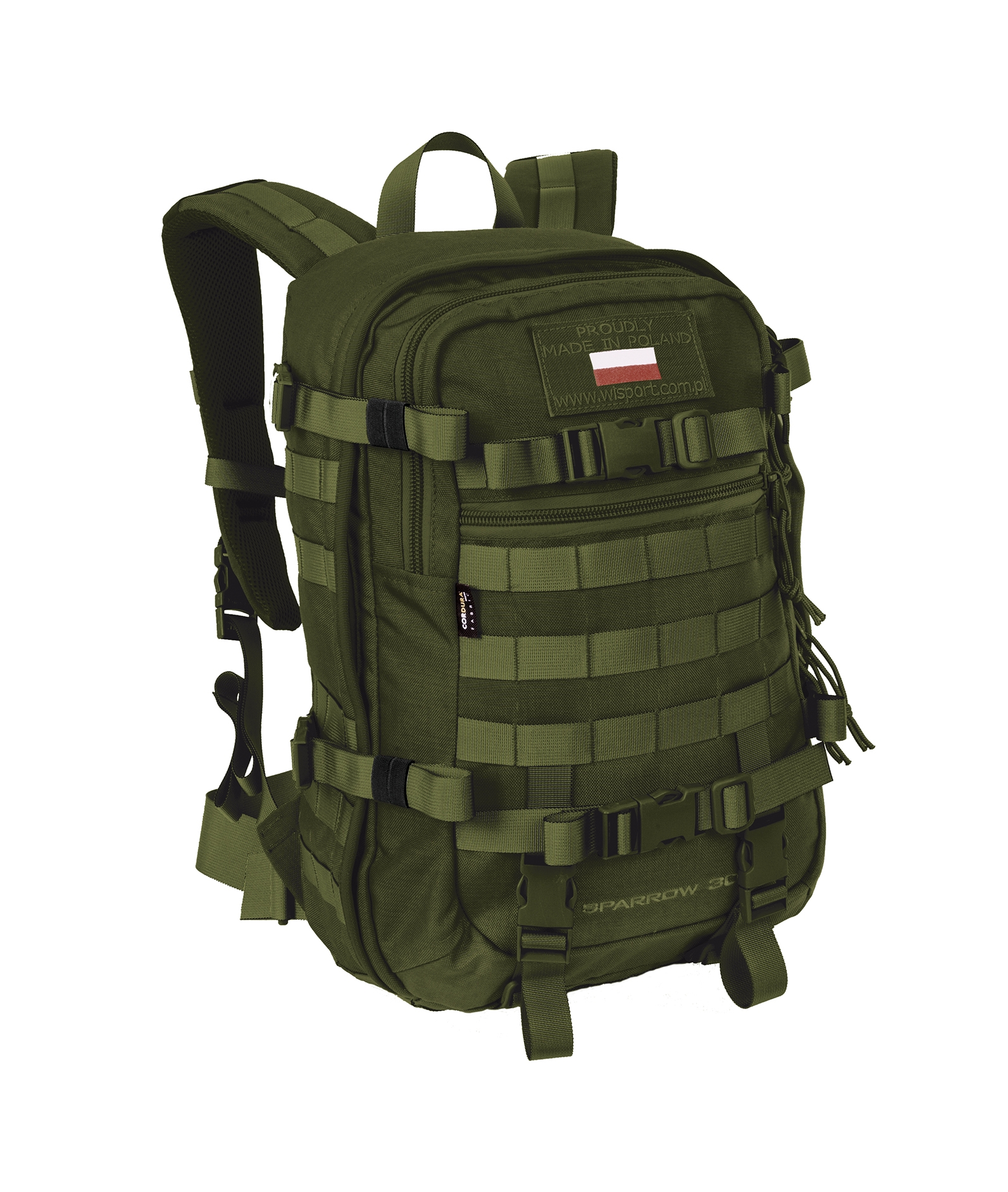 Image of Plecak Wisport Sparrow cordura 30L oliwkowy (SPA30OLI)