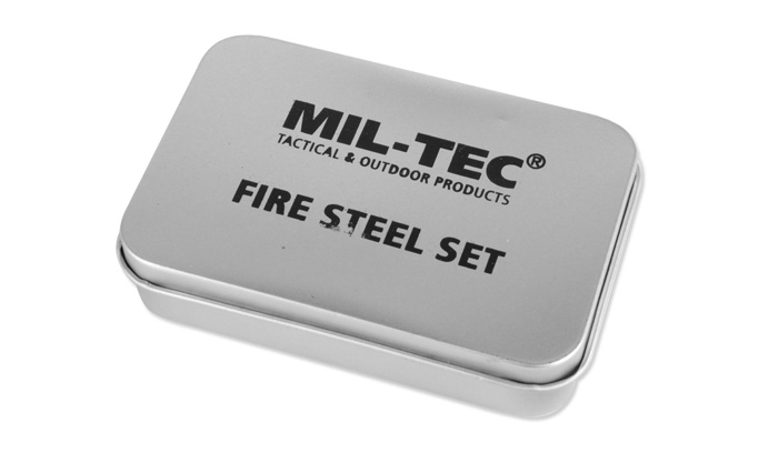 Image of Zestaw do rozpalania ognia Mil-Tec - Fire Steel Set - 15275000