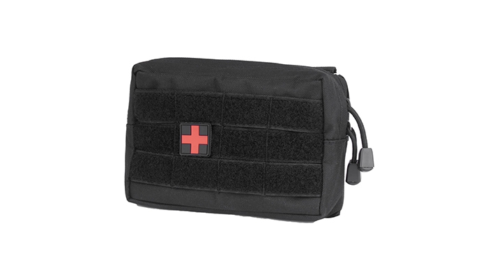 Image of Apteczka Mil-Tec mała 25-piece First Aid Set - Czarny - 16025302