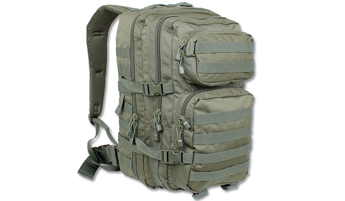 Image of Plecak Mil-Tec Large Assault Pack - Zielony OD - 14002201