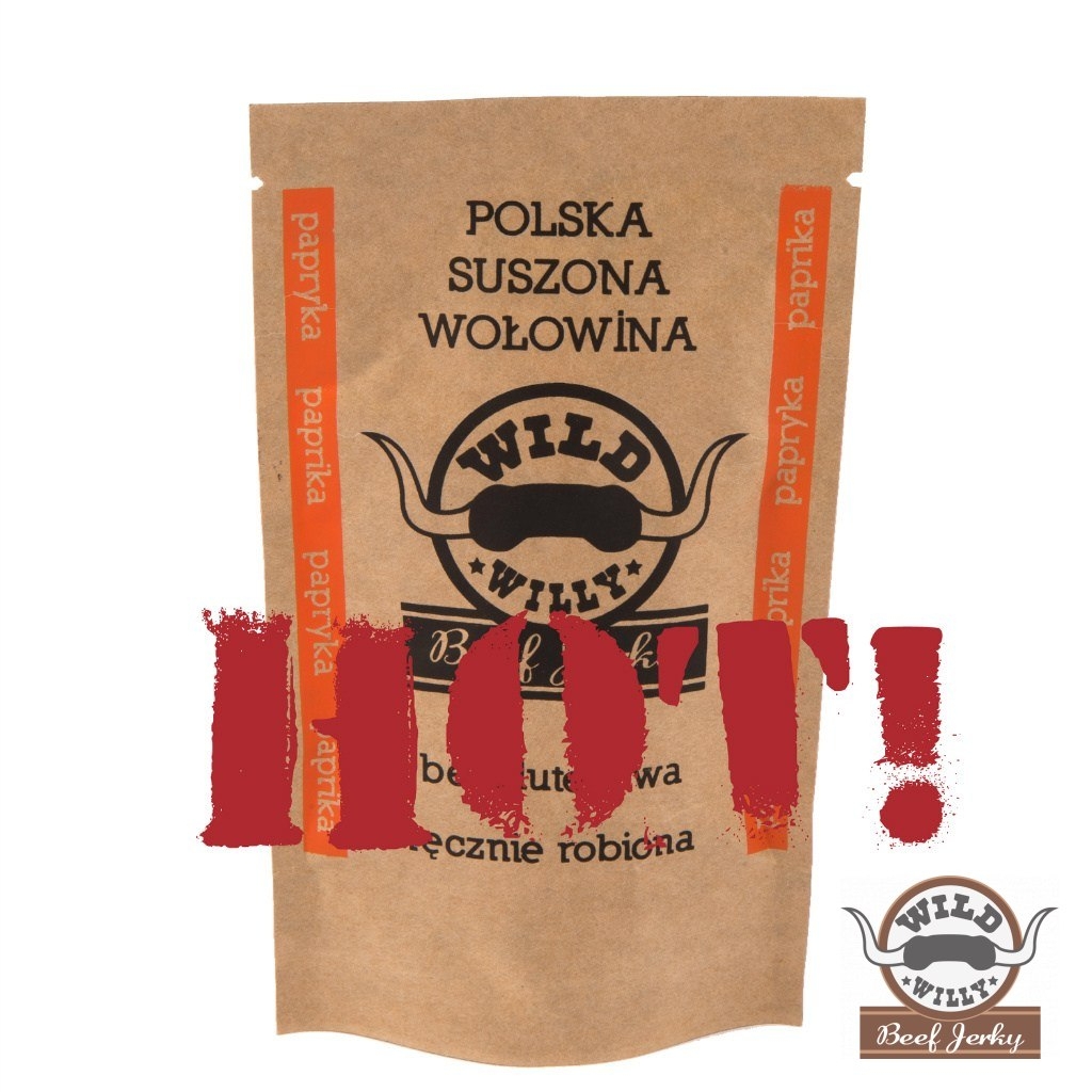 Image of Wołowina suszona Wild Willy ostra papryka 30 g (465-001)