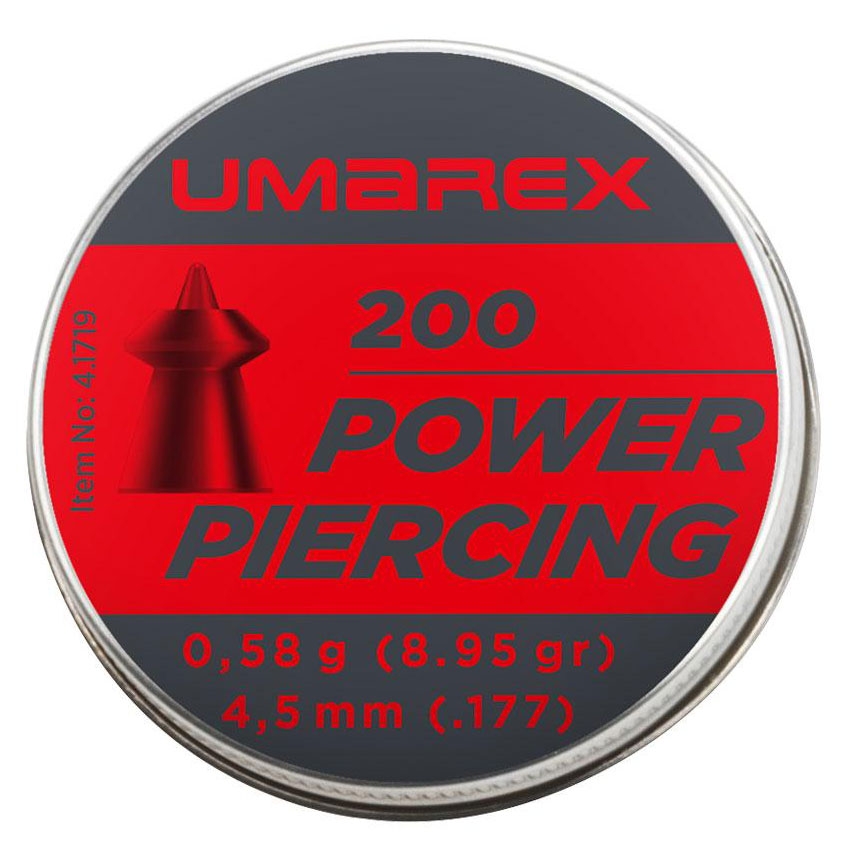 Image of Śrut 4,5 mm diabolo Umarex Power Piercing szpic 200 szt. (4.1719)