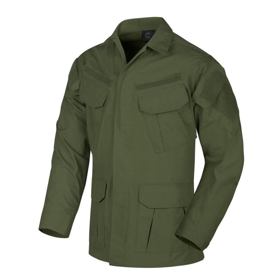 Image of Bluza Helikon SFU NEXT - PolyCotton Ripstop - Olive Green (BL-SFN-PR-02)