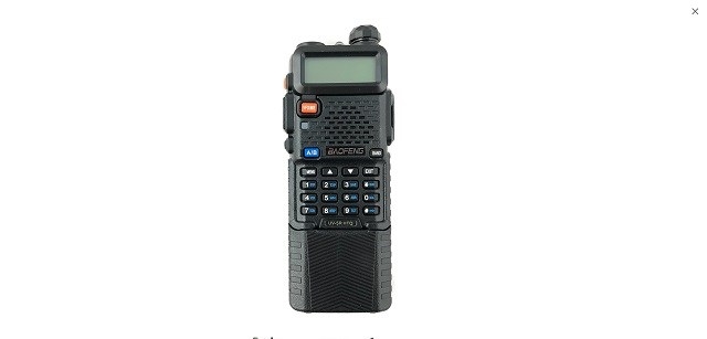 Image of Krótkofalówka Baofeng UV-5R HTQ 3800 USB-C
