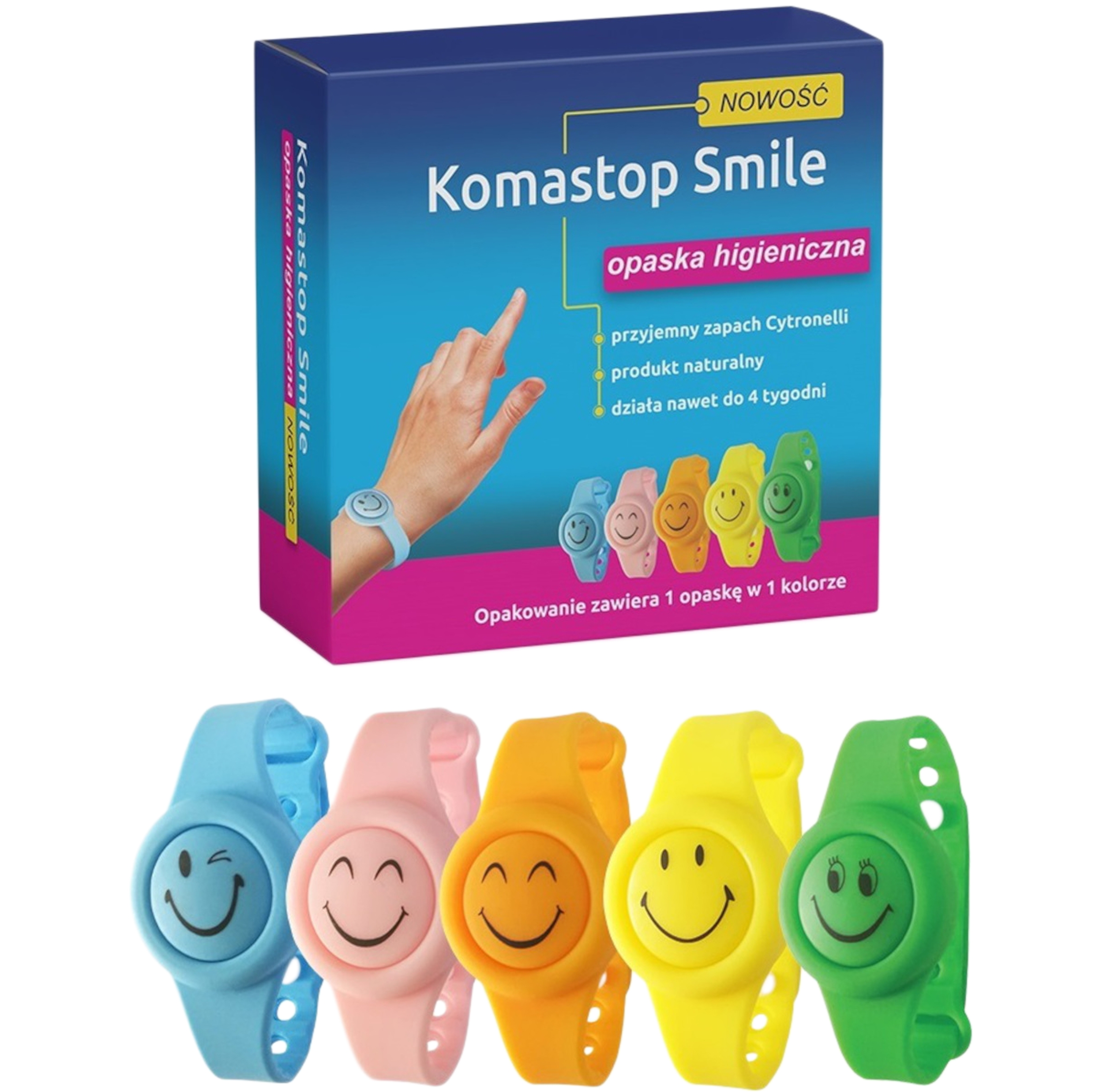 Image of Opaska higieniczna Komastop smile (604-001)