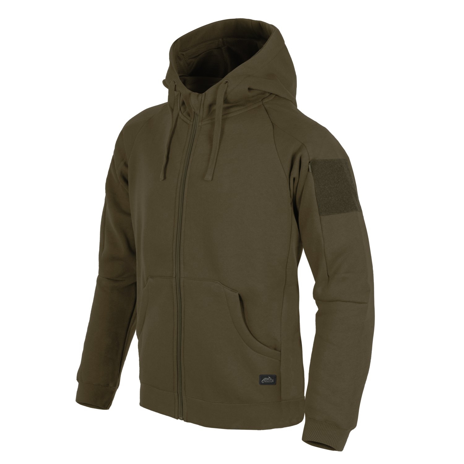 Image of Bluza HELIKON Urban Tactical Hoodie LITE FULLZIP - Zielona (BL-ULF-CB-82)