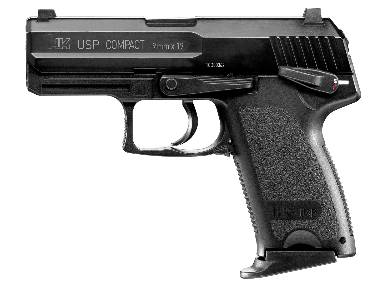 Image of Pistolet ASG GRG Heckler&Koch HK-USP Compact 6mm Green Gas (2.5682)