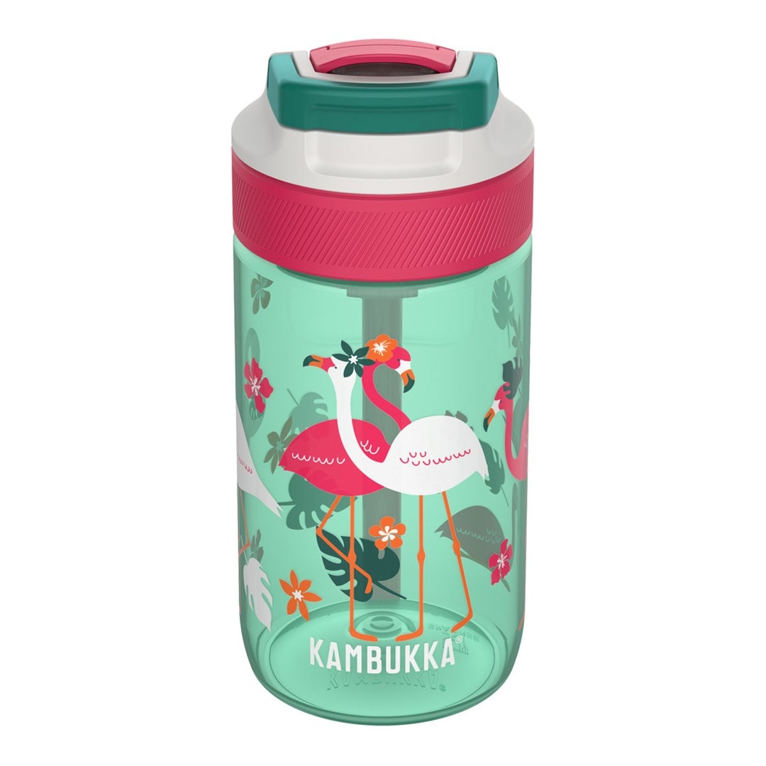 Image of Kambukka butelka na wodę dla dziecka Lagoon 400ml Pink Flamingo