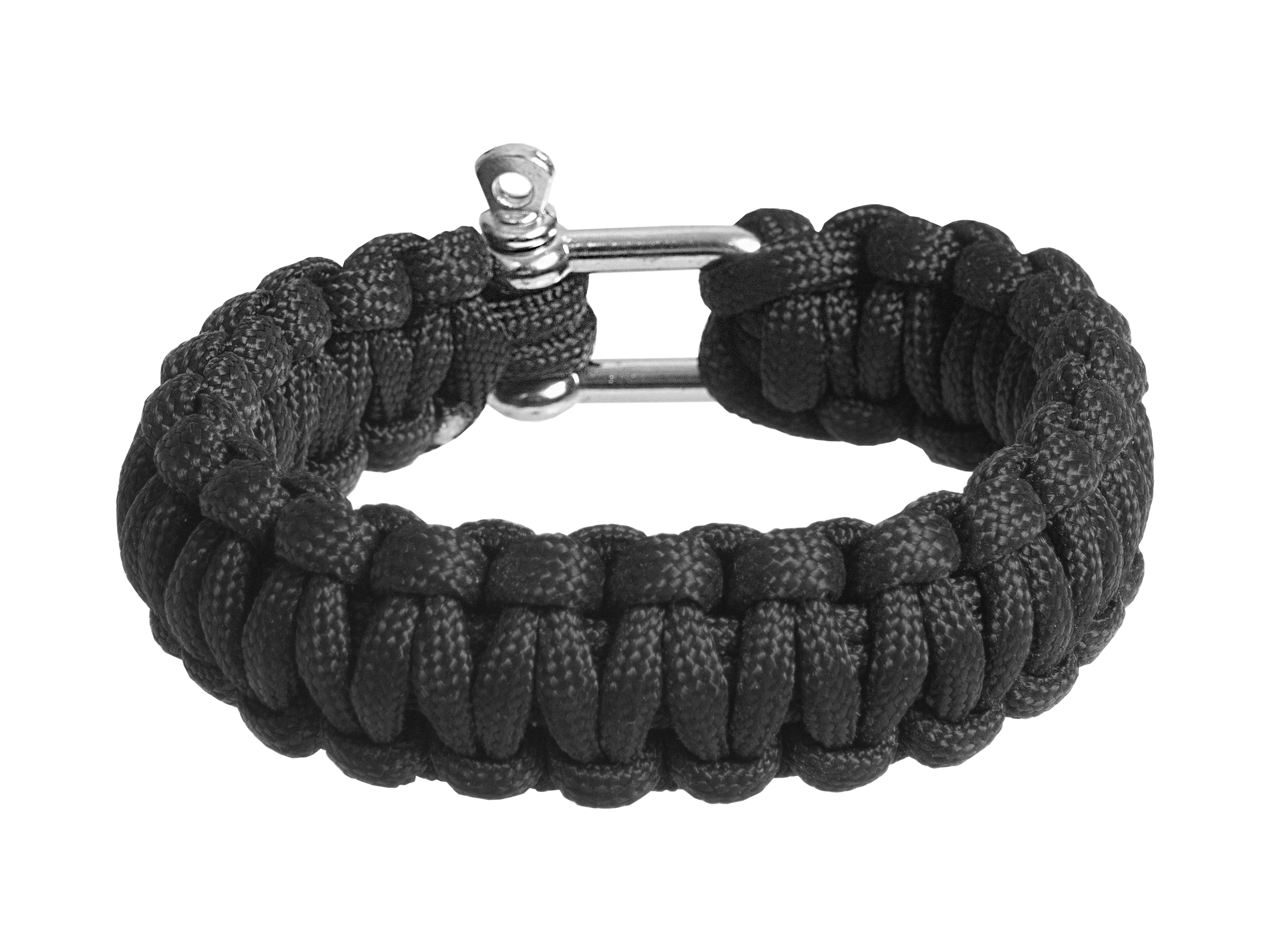 Image of Bransoletka BCB paracord czarna (CM074B)