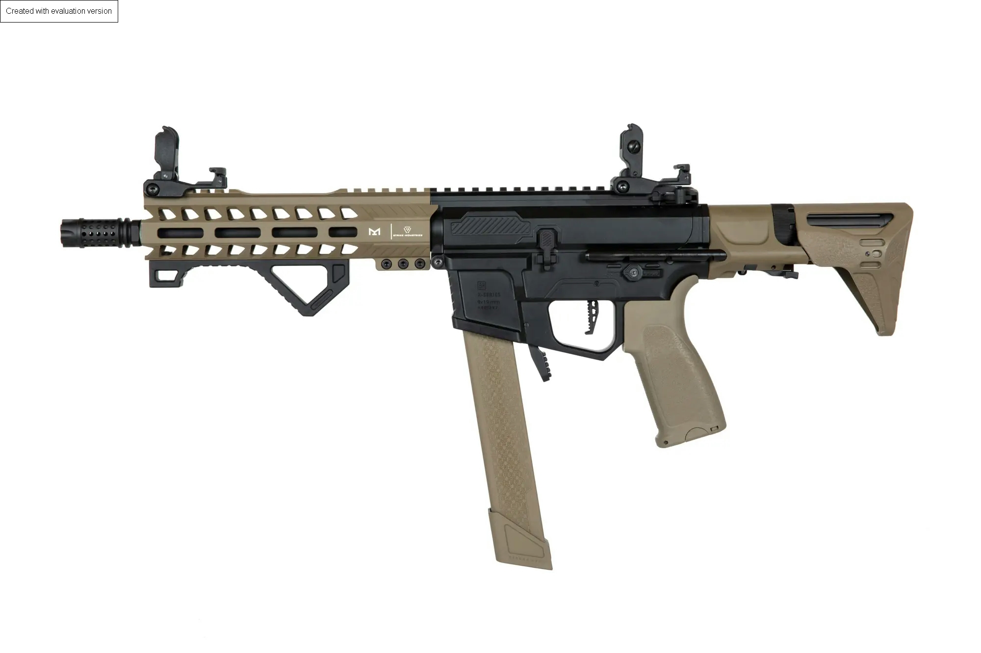 Image of Pistolet maszynowy ASG Specna Arms SA-X02 EDGE 2.0 - Half-tan (SPE-01-035403)
