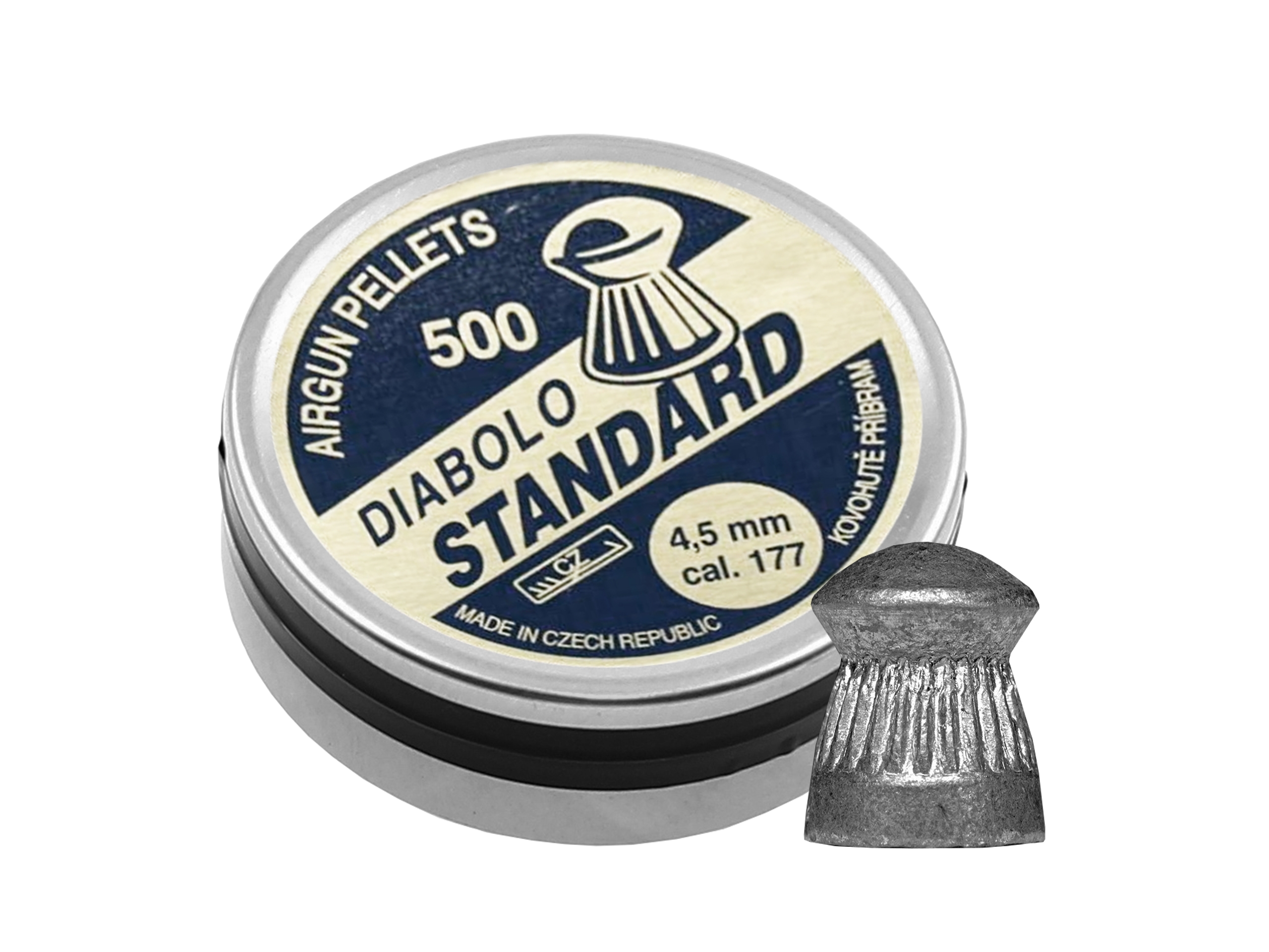 Image of Śrut 4,5 mm diabolo Kovohute Standard 500 szt. (F0094922)