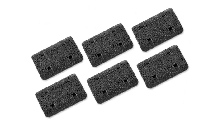 Image of Osłona Magpul M-LOK Rail Cover, Type 2 - 6 szt. - Czarny - MAG603