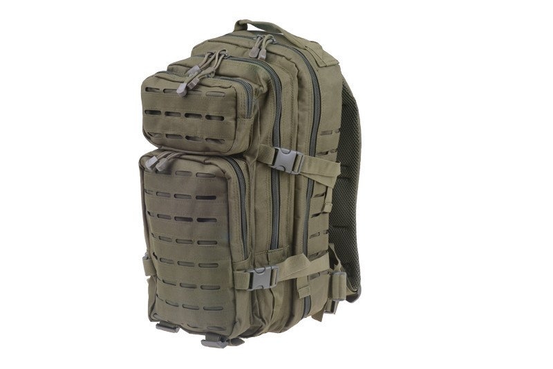 Image of Plecak taktyczny GF typu Assault Pack (Laser Cut) - oliwkowy (GFT-20-008352)