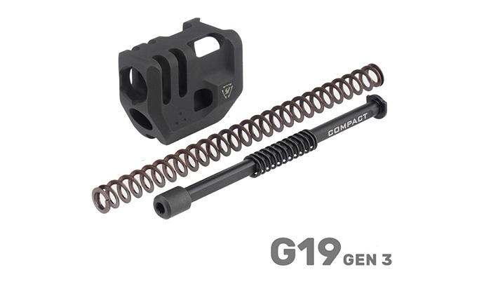 Image of Kompensator Mass Driver Comp do Glock 19 Gen3 - Strike Industries