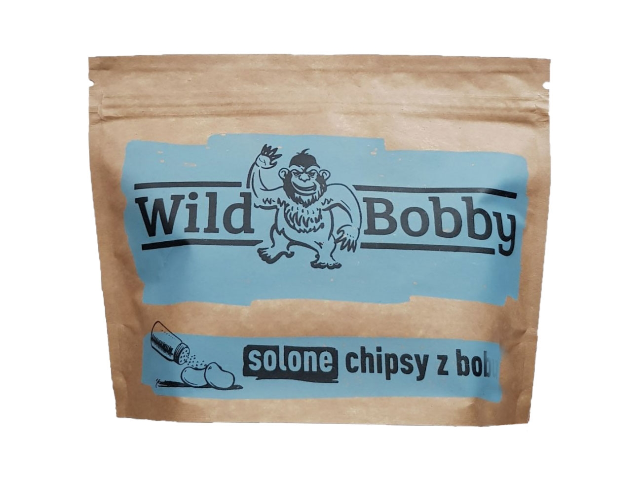 Image of Chipsy z bobu Wild Bobby 100 g solone (465-004)