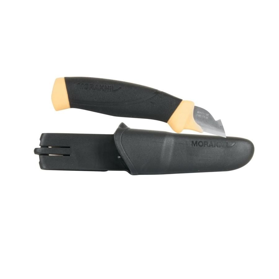 Image of Nóż Morakniv Electrician - Stainless Steel - Czarny-Black (ID 12201) (NZ-ECT-SS-01)